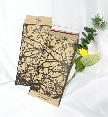 Paquete de entrega conveniente y duradero Cartón rígido de libros Kraft reciclado expandible
