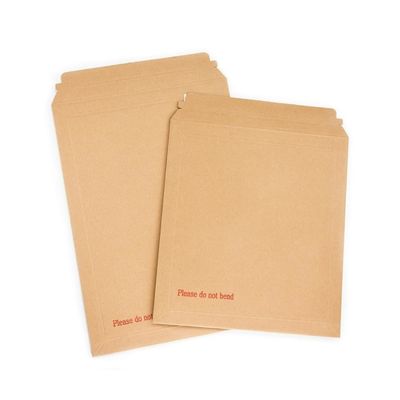 Correo de 3 capas de cartón corrugado de flauta E marrón para paquetes de entrega