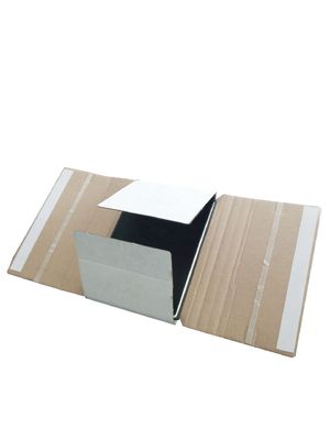 Libros Embalaje Correo con cartón corrugado Kraft Cruzado reciclable