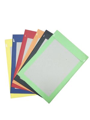 Envases traseros de cartón adhesivo de fusión en caliente para envases de papel de entrega de colores personalizados