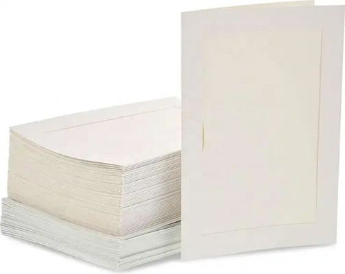 5 1/8 x7 pulgadas de papel marco de la foto de la billetera estilo para el marco de la foto de la exposición de inserción