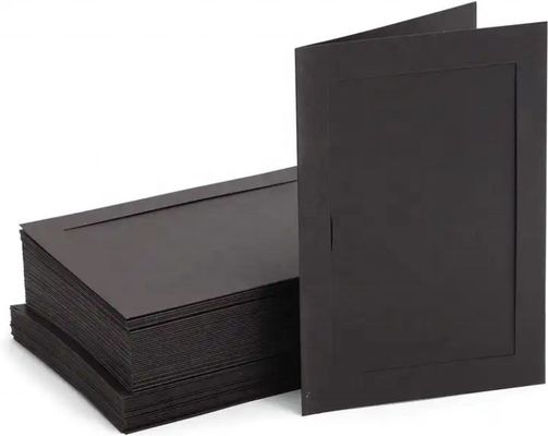5 1/8 x7 pulgadas de papel marco de la foto de la billetera estilo para el marco de la foto de la exposición de inserción