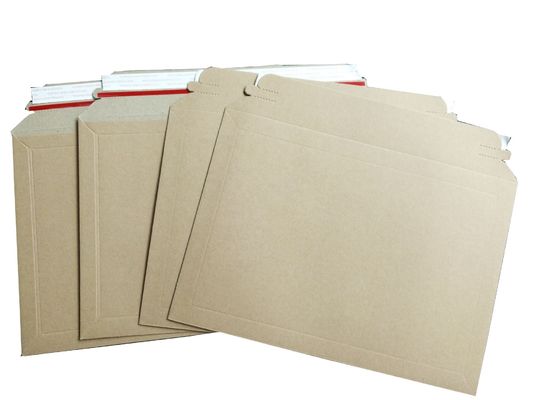 Papel Kraft reciclado con cartón tampón, envolvente acolchado para el embalaje de entrega de fotogramas